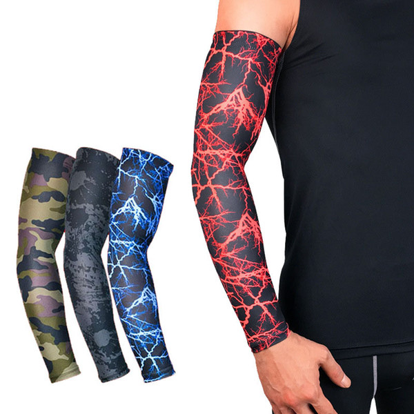 UV Protection Running Cycling Arm Warmers Basketball Volleyball Arm Sleeves Bicycle Bike Arm Covers Golf Sports Elbow Pads