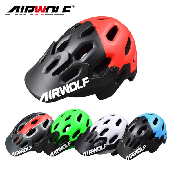 Airwolf Men Women Bike Helmet Ultralight only 388g Bicycle Helmets 56-62cm Mountain Road Bike Cycling Helmets