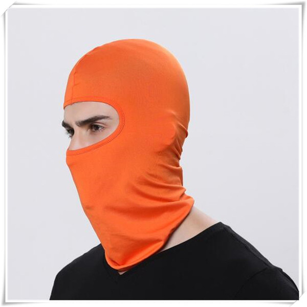 Outdoor Protection Cycling Masks Ski Motorcycle Cycling Balaclava Dustproof Full Face Mask Neck Cover Ultra Thin