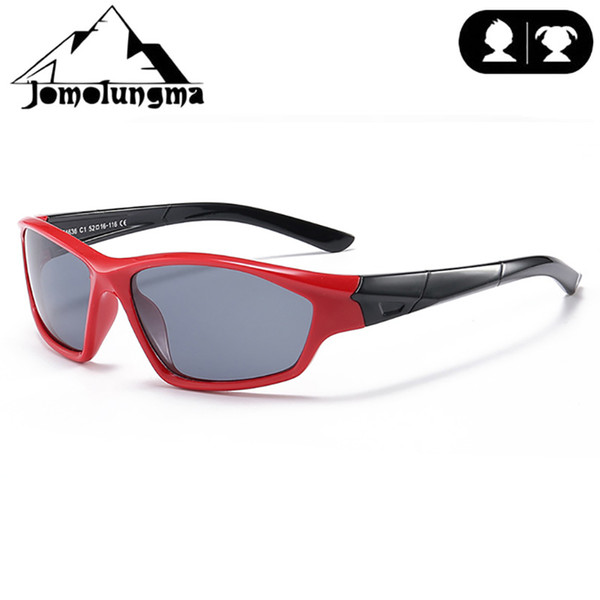 Jomolungma Kids Children Outdoor Sport Sunglasses Polarized Lens Hiking Fishing Glasses Golf Glasses Outdoor Eyewears D1636