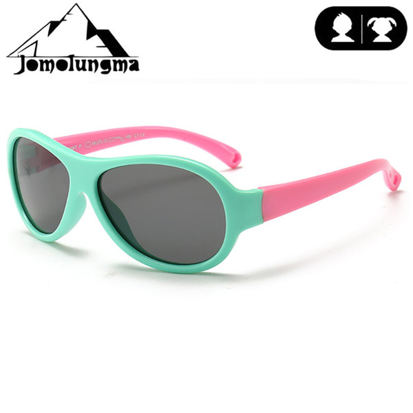 Jomolungma Kids Children Outdoor Sport Sunglasses Polarized Lens Hiking Fishing Glasses Golf Glasses Outdoor Eyewears D8187