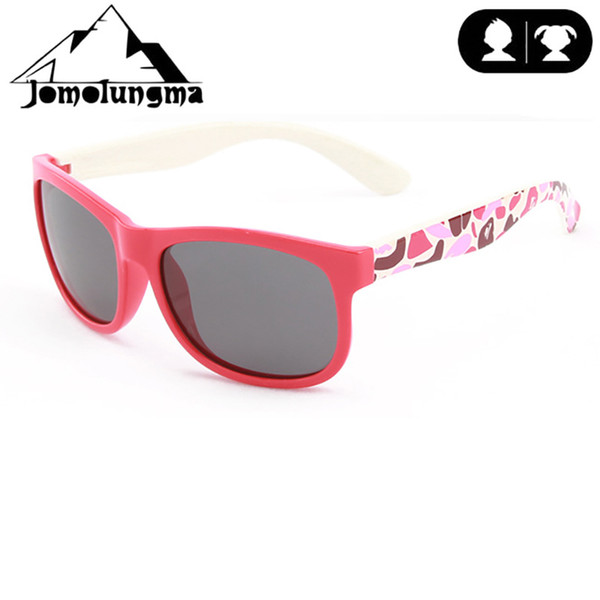 Jomolungma Kids Children Outdoor Sport Sunglasses Polarized Lens Hiking Fishing Glasses Golf Glasses Outdoor Eyewears D814