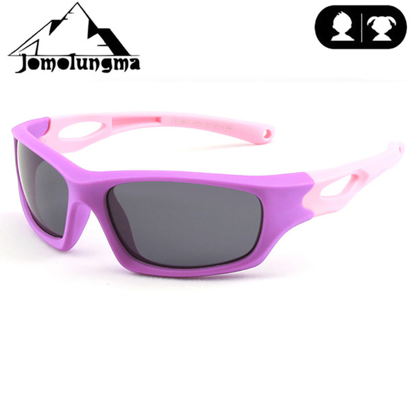 Jomolungma Kids Children Outdoor Sport Sunglasses Polarized Lens Hiking Fishing Glasses Golf Glasses Outdoor Eyewears D8185