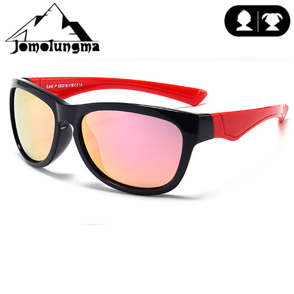 Jomolungma Kids Children Outdoor Sport Sunglasses Polarized Lens Hiking Fishing Glasses Golf Glasses Outdoor Eyewears D845