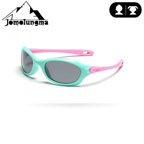 Jomolungma Kids Children Outdoor Sport Sunglasses Polarized Lens Hiking Fishing Glasses Golf Glasses Outdoor Eyewears D882