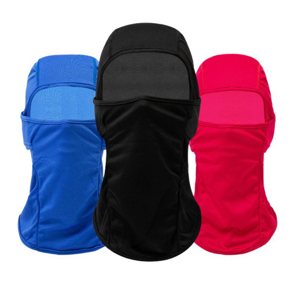 Winter Motorcycle Face Masks Motorcycle Headgear Full Face Mask Breathable Sun-protection Balaclava