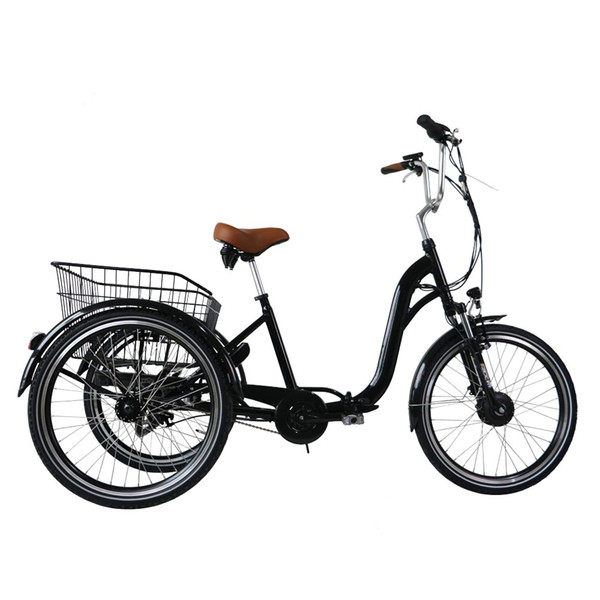 Electric Tricycle 36V250W Three Wheels Electric Bike with 36V 10AH Lithium Ion Battery