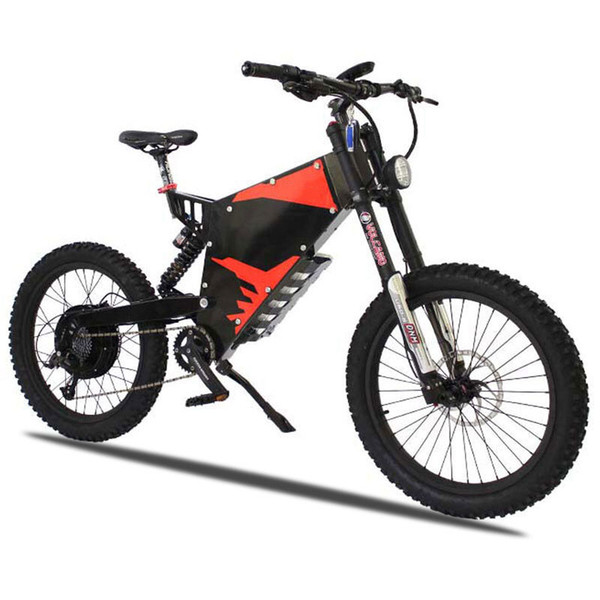 Custom E-MOTOR Electric motorcycle 72V 3000W/5000W Ebike Plus Stealth Bomber Stealth bomber electric mountain bike off-road