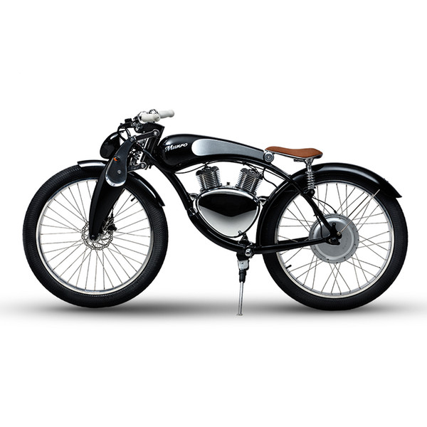 Munro 2.0 Electric motorbike 48V lithium battery Luxury smart electric motorcycle 26 inch emotor Electric transport ebike