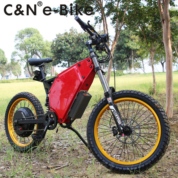 Leili 72v 10000w Electric Bicycle Bike Electric Mountain Bike Enduro Ebike for sale