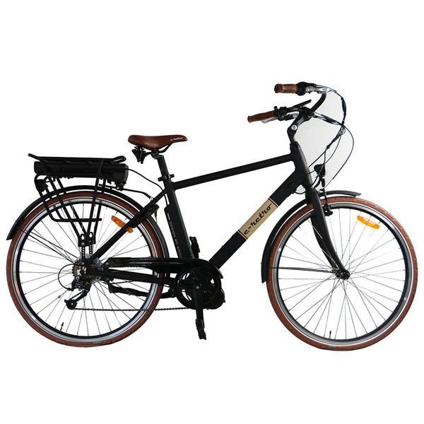 Green city electric bike for man city 700C bike 36V250W 8fun/bafang motor 10.4Ah lithium battery US CA free shipping