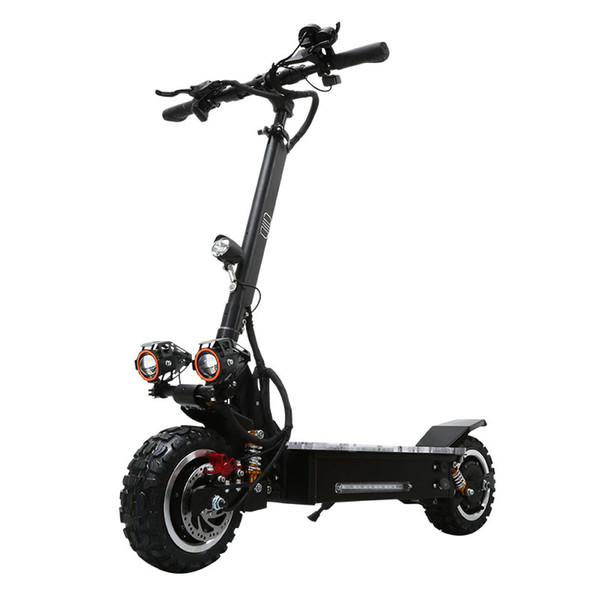 11inch electric scooter 3200W Off-road motor 60V 20ah -30ah lithium battery Double front rear wheel drive top speed 80km/h