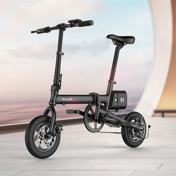 Ideawalk F1 city electric folding bicycle, intelligent electric bicycle, mini folding car instead of walking