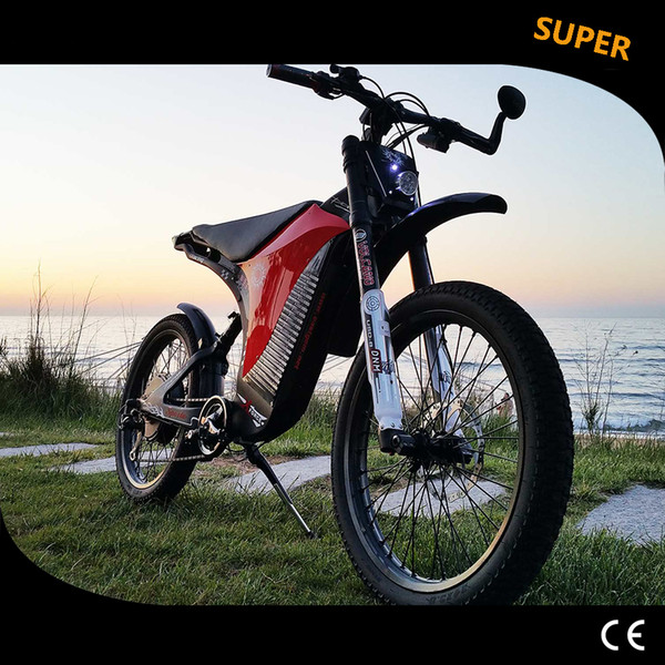 Electric Motorcycle off-road electric mountain bike carbon fiber frame EBIKE electric bicycle mountainultralight escooter