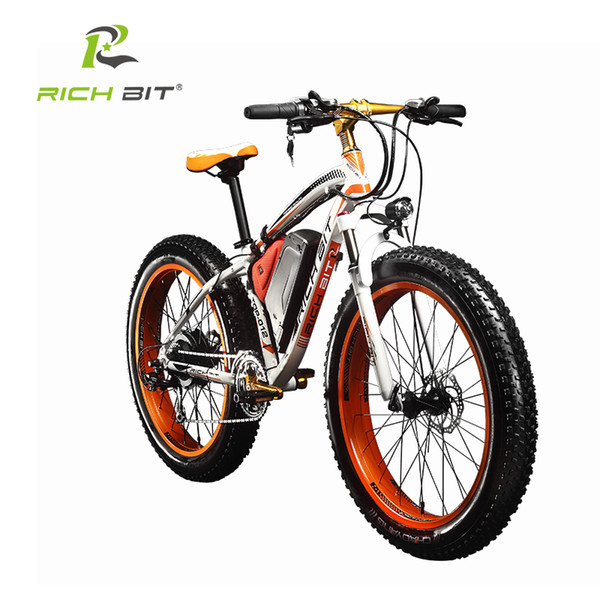 wholesale New Snow Electric Bike 48V 1000W Electric Bicycle With 17Ah Lithium Battery 21 Speed Electric Mountain Bike MTB Ebike