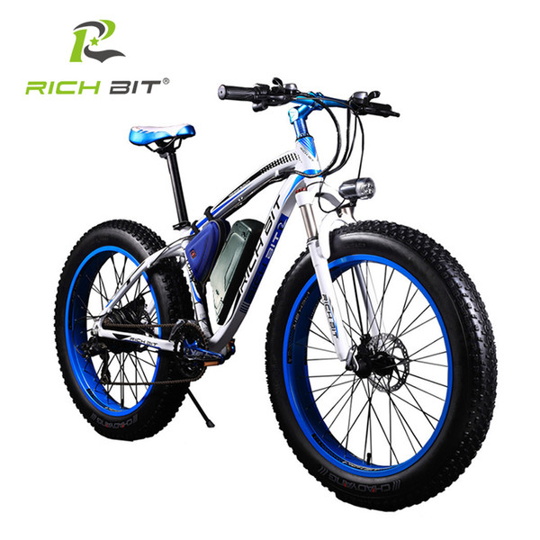 wholesale New Super Ebike Powerful Electric Snow Bike 21 Speed Ebike 48V 1000W Electric Fat Tire Bike With 17AH Lithium Battery