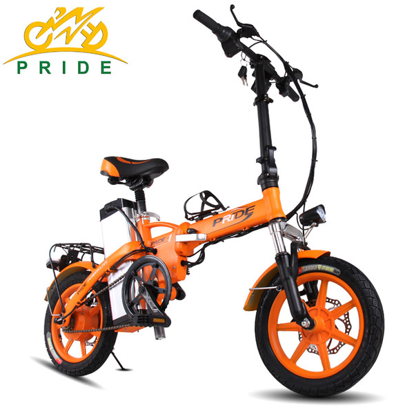 wholesale 14 inch Aluminum Folding Electric Bike 48V23.4A Lithium Battery 350W with On behalf of the electric Bicycle e Scooter bike