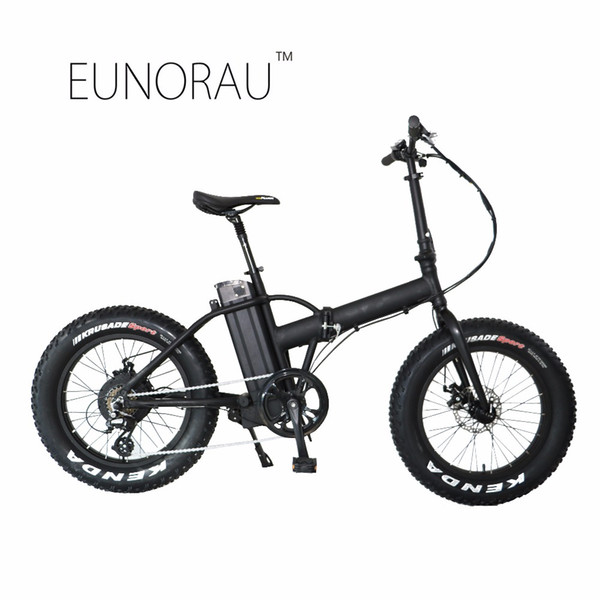 Drop shipping USA/CANADA High Speed Fat tire electric bike 20 inch folding electric bicycle