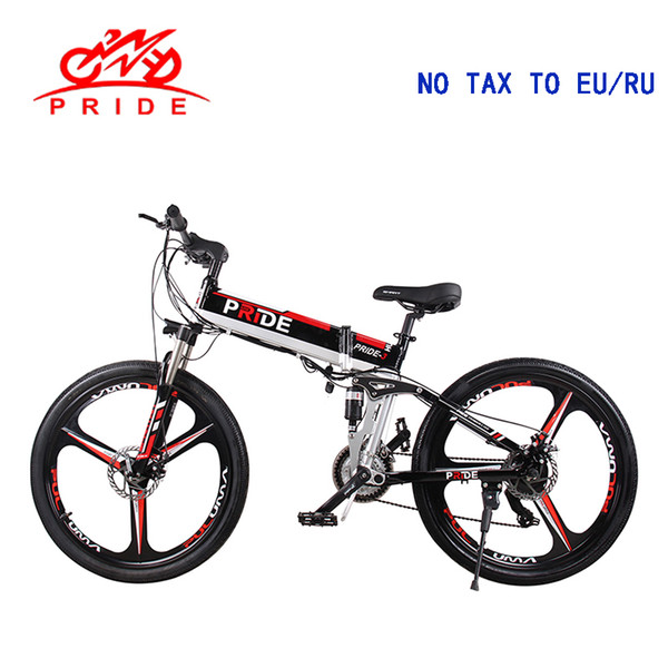 Electric bike 26 inch Aluminum Fold electric Bicycle 500W 48V12.5A Lithium Battery 21Speeds Electric Mountain bike NO TAX TO EU