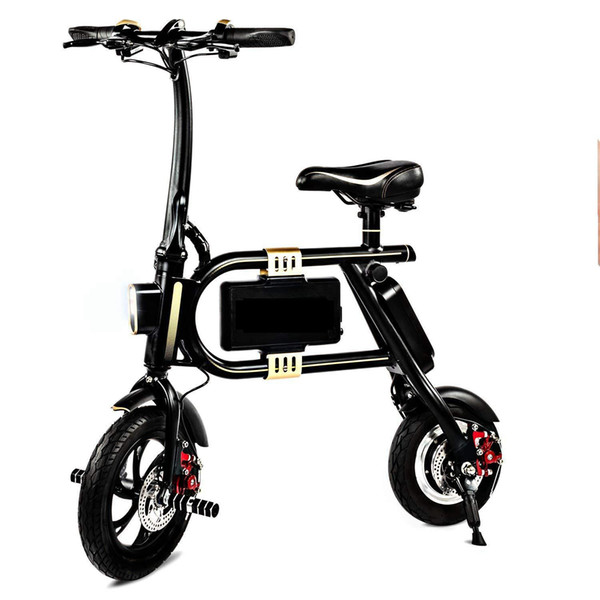 Jetboard Cycle E-Bike Folding Electric Bicycle with 10 Mile Range, Collapsible Frame, and Handlebar Display protable