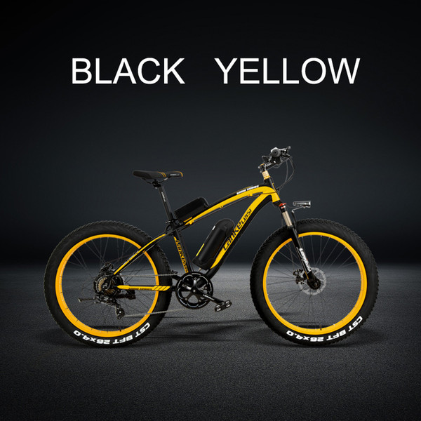 XF4000 1000W Electric Bicycle Men's E-bike 26*4.0 Fat Snow Bike 48V 10Ah Lithium-Ion Battery Mountain Bike Hydraulic Disc Brake