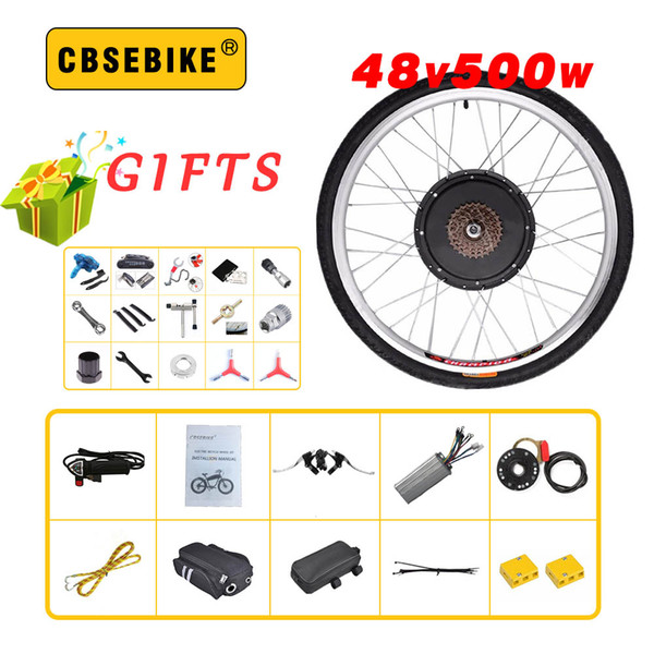 CBSEBIKE 48V500W Ebike Kit Electric Bike Conversion 20