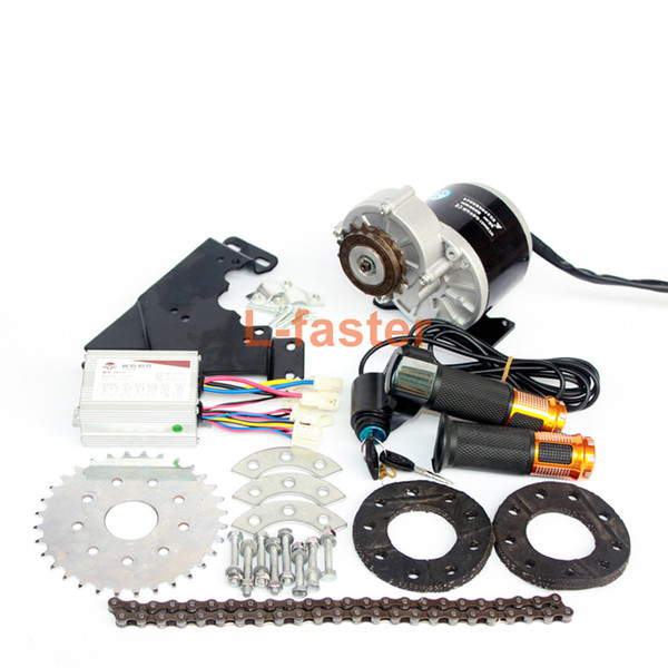 350W New Arrival Electric Geared Bicycle Motor Kit Electric Derailleur Engine Set Variable Multiple Speed Bicycle Electric Kit