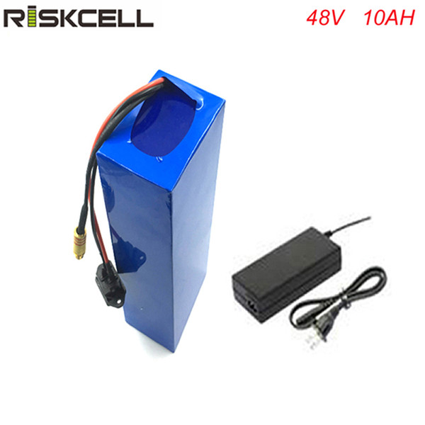 Rechargeable customised 48v waterproof akku 48v 10ah li ion battery pack for electric tricycle with charger and bms