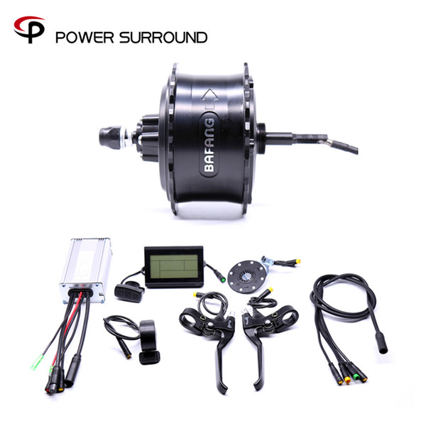 2018 Rushed Waterproof 48v750w Bafang FAT Rear Electric Bike Conversion Kit Brushless Motor Wheel with EBike system