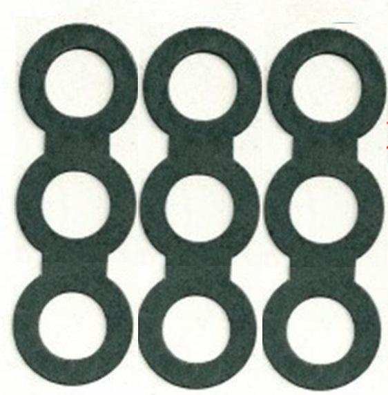 free shipping 18650 18500 battery isolation ring pad Barley paper High temperature gum insulation gasket