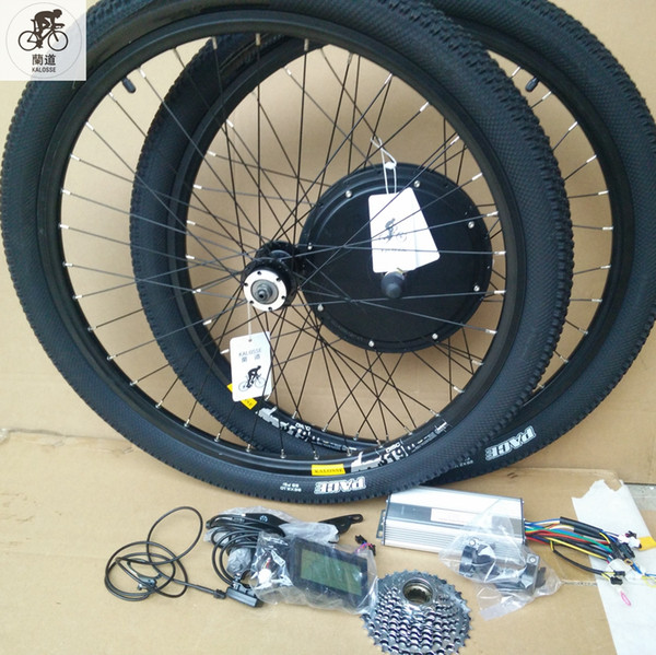 wholesale Bike parts Fedex Free shipping 20/26/27.5/29/700C Electric bike wheels 48V 1500W Bicycle bicycle motor