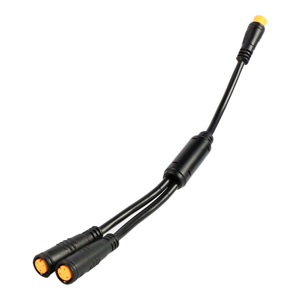 BAFANG Y-SPLITTER 1T2 Cable For Gear Sensor BAFANG Brake Lever BBS01 BBS02B BBSHD BAFANG Gear Sensor 1T2 Cable Motor Kits