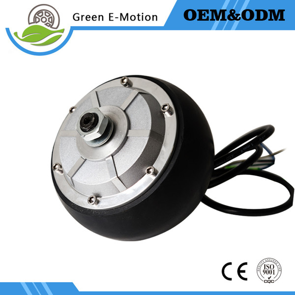 4.5 inch electric wheel motor 24V/36V 100W/150W/200W hub motor electric skateboard bike robot motor