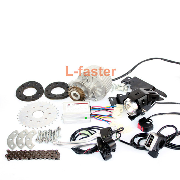 wholesale Newest 450W E-bike Motor Kit Electric Multiple Speed Bicycle Conversion Kit Electric Engine Kit For Multi-speed Bicycle