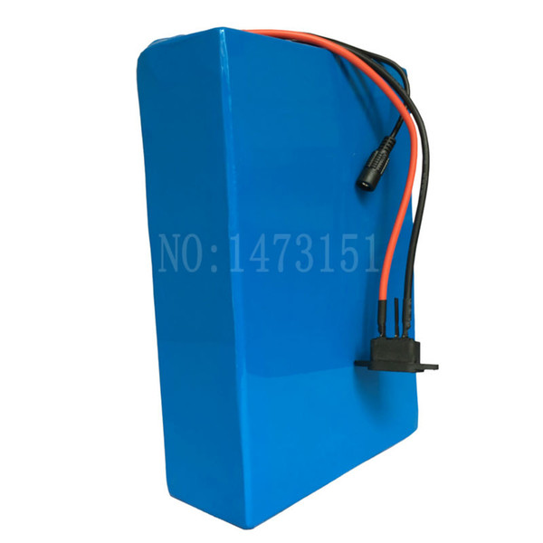 NO TAX to EU US 48V 1000W lithium battery 48V 20AH ebike battery with 30A BMS and 54.6V 2A charger