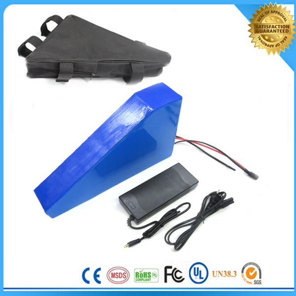 Free Bag of electric bike battery 48v lithium battery 48V 20AH 1000w Electric Bicycle Battery ,with 54.6V 2A charger 30a BMS