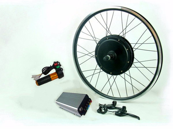 120Kph 96V 3000W electric bike conversion kit with 45H magnets 3000W motor,sine wave controller for rear electric bicycle