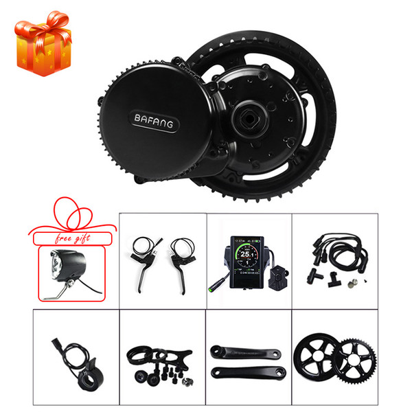 Bafang 8fun BBS02B BBS02 48V 750W Electric Bicycle Kits Mid Crank Motor with Display e-Bike Central Motor DIY Kit