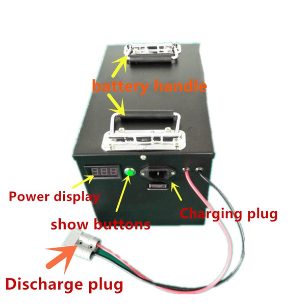 Free shiping 48V 40ah 1500W 48v motor battery Electric bike Lithium battery 48V 40AH bicycle battery Cell and free 50A BMS 54.6V 5A Charger