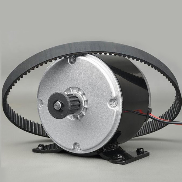 300W 24V LINGYING MY1016 Brush Belt Motor foot High Speed Escooter Brush Ebike Motor Belt Pulley Bicycle Electric Brushed Motor