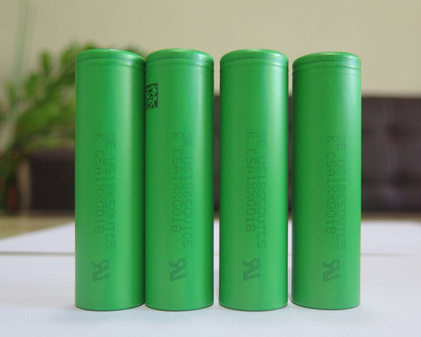 100% Authentic 18650 Lithium Battery VTC5 2600mah 30A Rechargeable Original Cell UPS Free Shipping