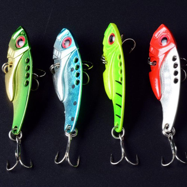 New Promotions 1 Pcs Metal Crank bait Fishing Lure Bait Swim baits Tackle Hooks 5.5cm 11g Fishing lure