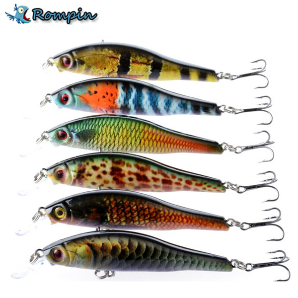 Rompin 1PCS 9.5cm 11.5g Hard Bait fishing lure artificial bait wobbler bass fishing accessories fake minnow lures