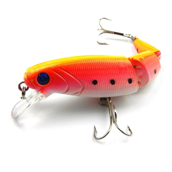 INFOF 100pcs Isca Artificial Jointed lure Fishing Lure Crankbait Hard Fishing Bait Swimbait Pesca Lures for Bass Pike