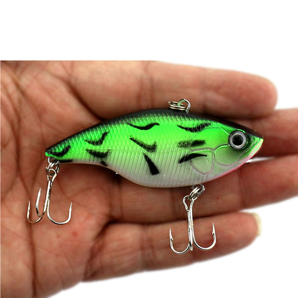 INFOF 5Pcs Winter VIB Fishing Lures 18g/0.635oz 7.5cm/2.95in Hard Bait VIB With Lead Inside Lead Fish Ice Sea Fishing Tackle