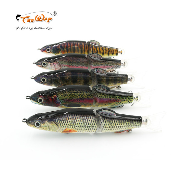 Fishing Wobblers 2 Segements Lifelike Pike Muskie 19cm 60g Isca Artificial Fishing Lures Hard Bait Fishing Accessory D2J02