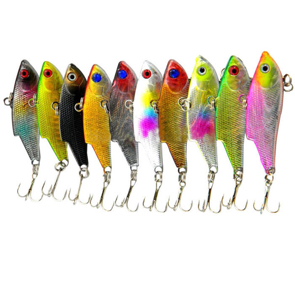 10 pcs 5.5cm Classic Road Sub Bait Hard Plastic Lures Bait 10g Kill Blackfish F00491