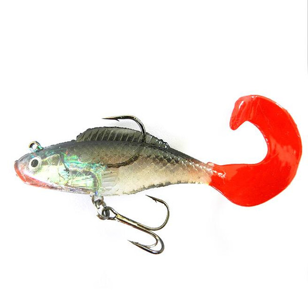 1pc Mixed Fishing Lures Assorted Minnow Lure Bass Crank Bait Tackle Hooks F00133 SPDH