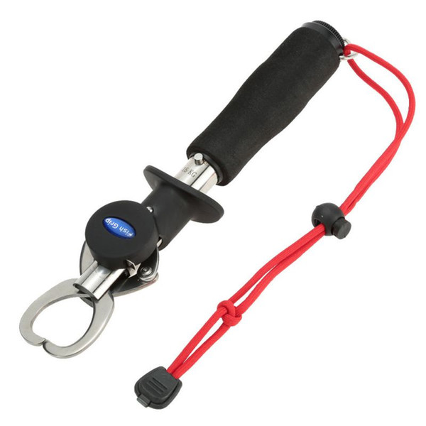 15kg/33LB Weigh Stainless Steel Portable Fish Lip Grip Grabber Fishing Gripper with Weight Scale & Ruler Fish finder