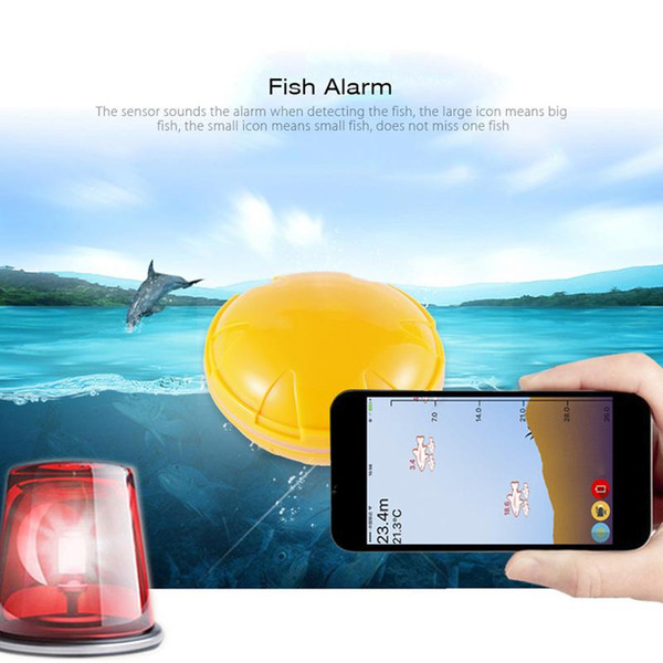 Smart Phone Fish Finder Wireless Sonar Fish Finder Depth Sea Lake Detect For iOS Android Findfish Smart Sonar Echo Sounder